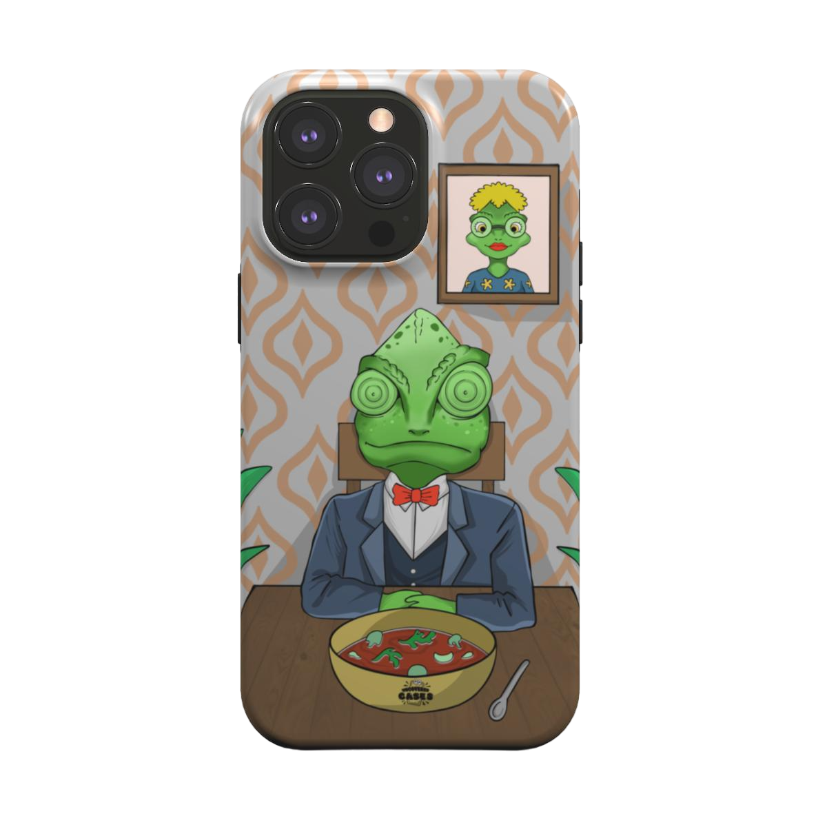 Gourmet_Dinner_Surprise_Back_View_Phone_Case_MagSafe
