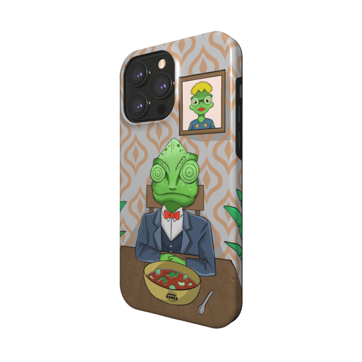 Gourmet_Dinner_Surprise_Side_View_Phone_Case_MagSafe
